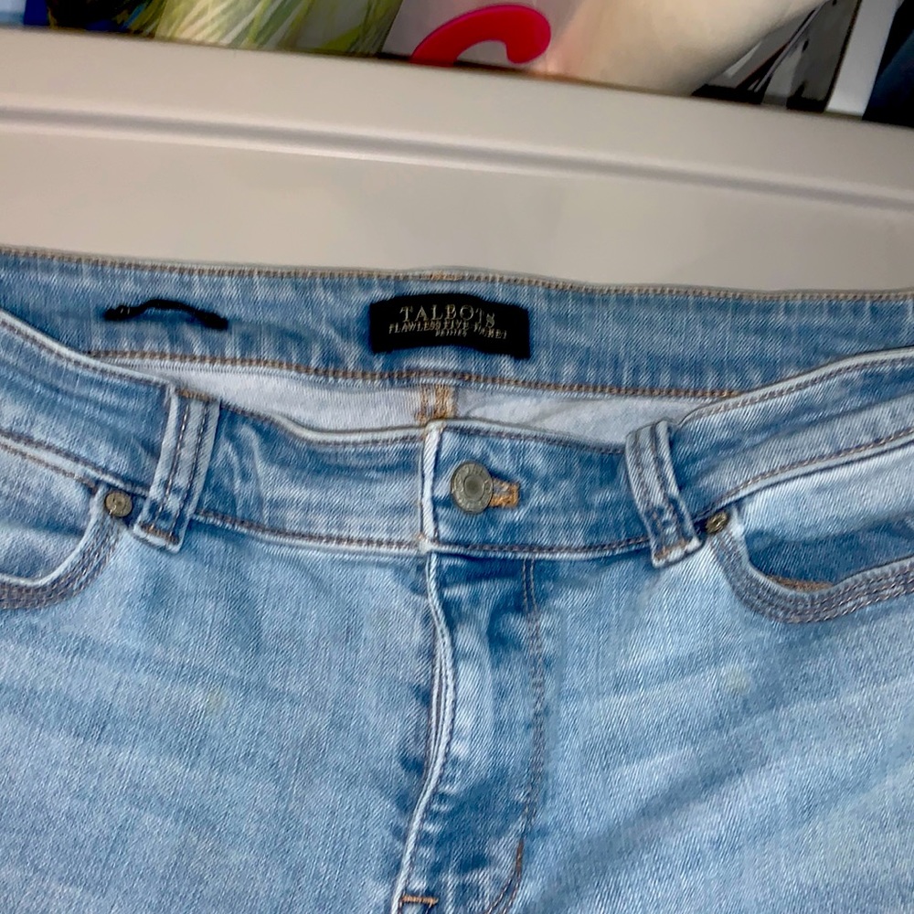 10 Talbots five pocket jeans